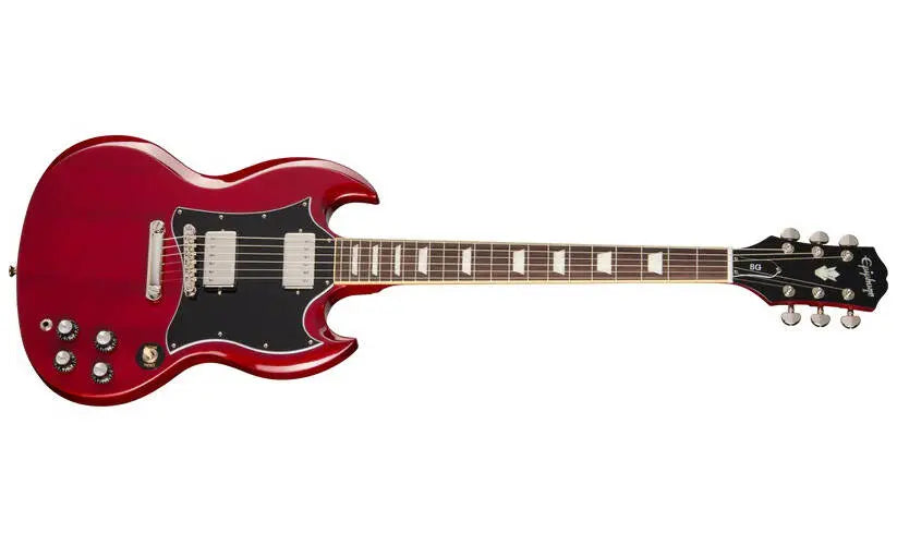 Epiphone SG Standard Electric Guitar with Gigbag - Cherry Model: # Epiphone SG Standard Electric Guitar with Gigbag - Cherry Model: # EIGSGSRCHNH