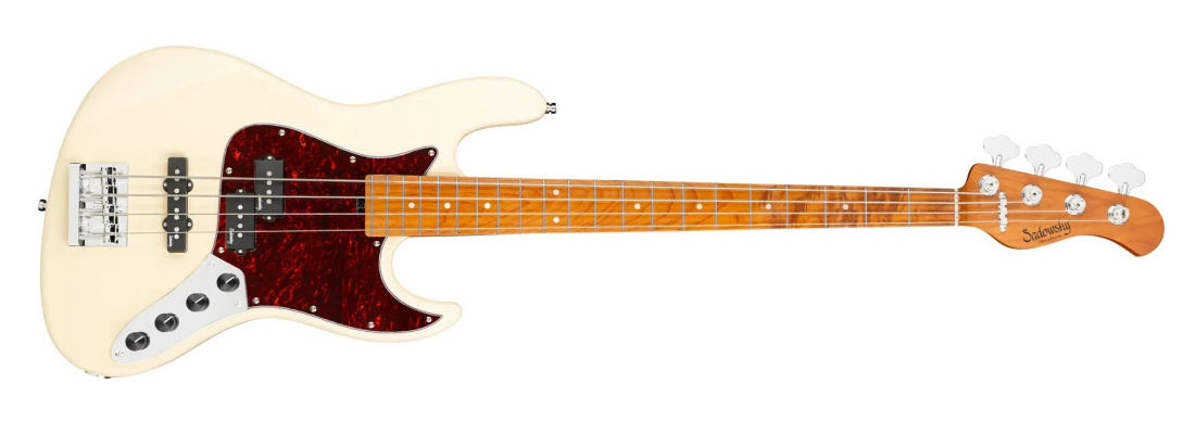 Sadowsky Guitars MetroExpress 21-Fret Hybrid P/J 4-String Bass with Gigbag - Olympic White Model: # MX21HP428MOKUFR