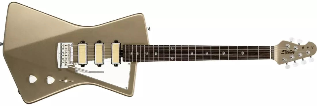 Sterling by Music Man St. Vincent Goldie Electric Guitar - Cashmere GOLDIE-CSH-R2