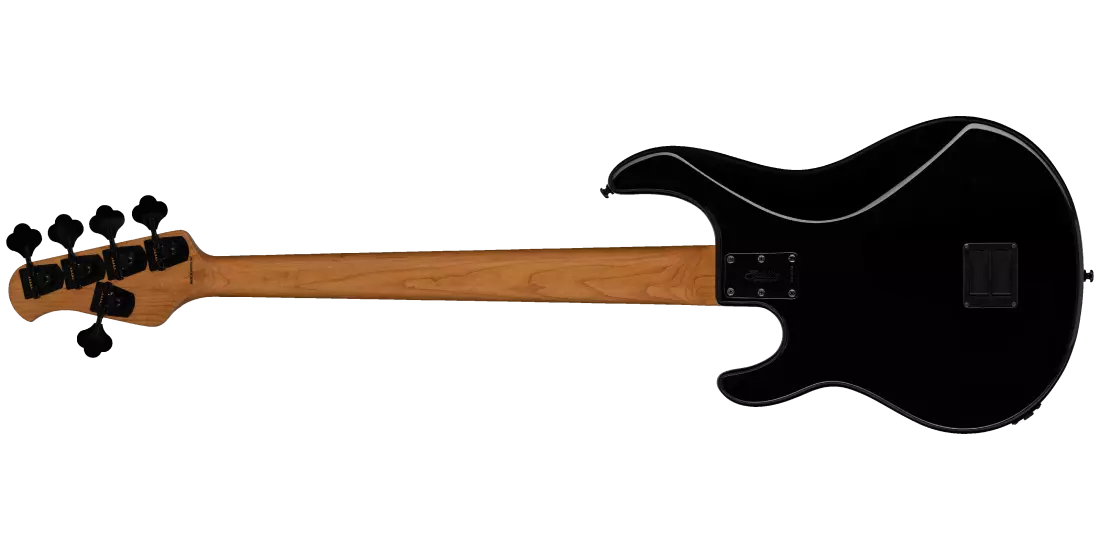 Sterling by Music Man DarkRay 5 5-String Bass Guitar w/Gig Bag - Black DARKRAY5-BK-E2