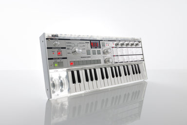 Korg LIMITED EDITION CRYSTAL Compact Analog Modeling Synthesizer with 8-band Vocoder and Microphone MICROKORGCR