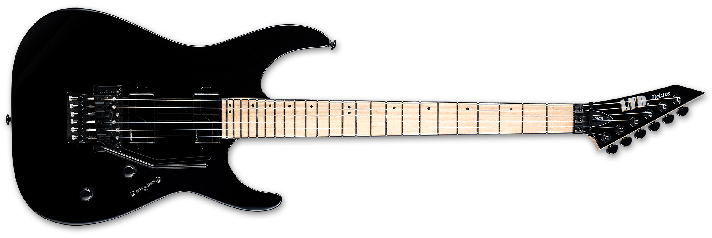 ESP LTD M-1000 M1000 MAPLE Electric Guitar - Black LM1000MBLK