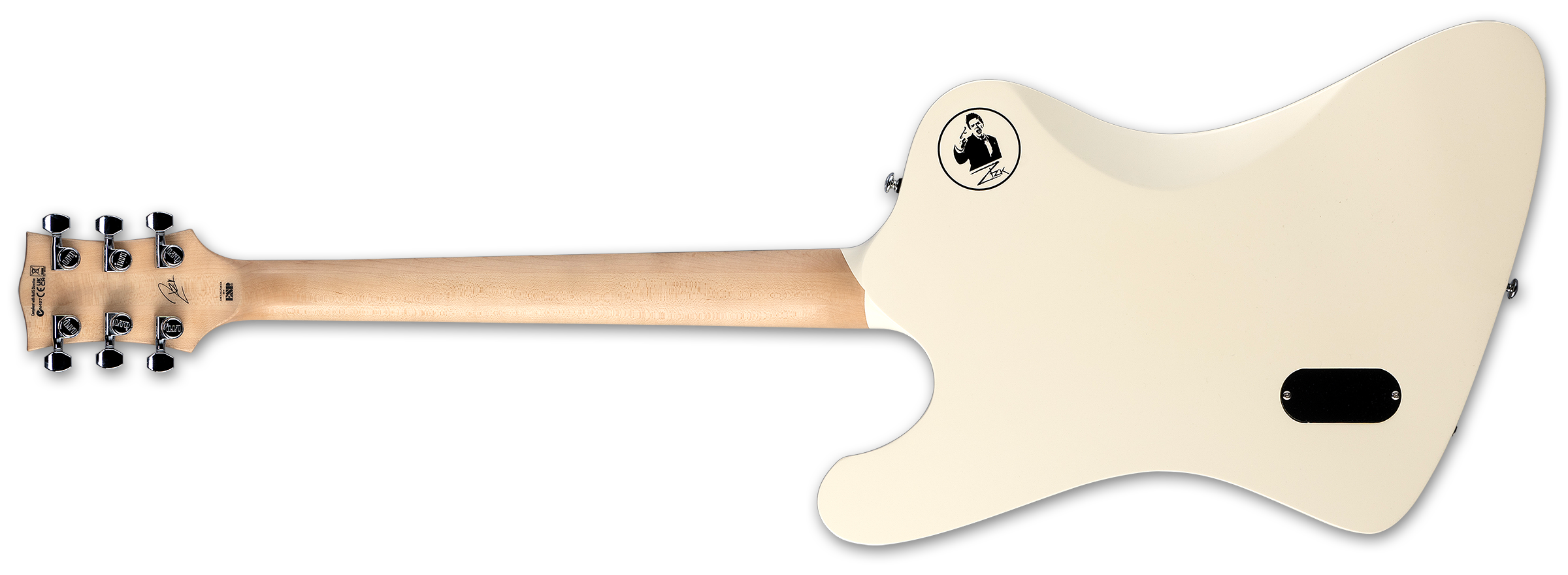 ESP LTD Richard Z RZK-PHX Signature Electric Guitar - Olympic White LRZKIIIOW