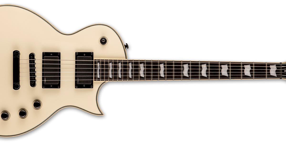 ESP LTD LEC401OW EC401 Electric Guitar with EMG Olympic White