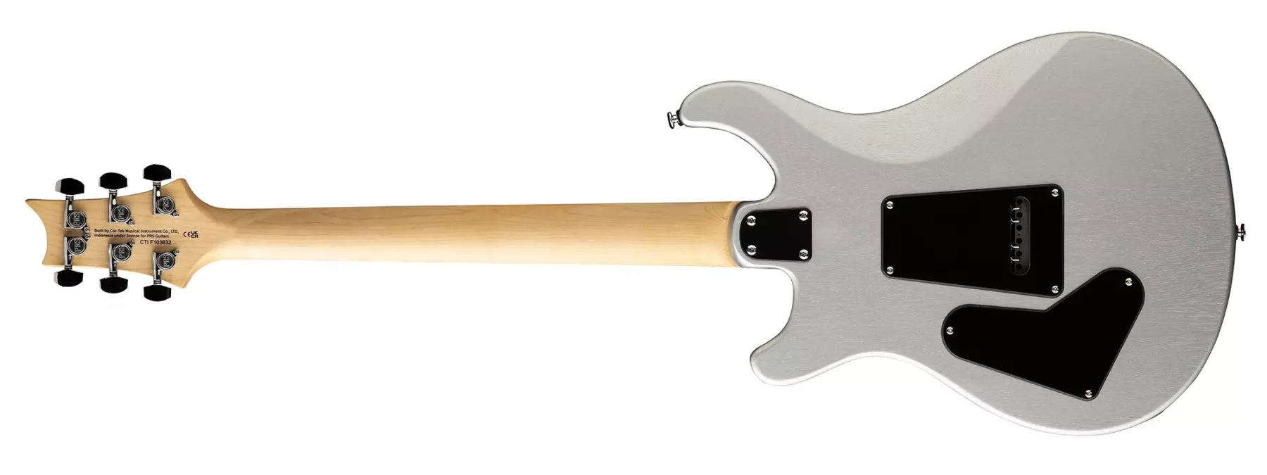 PRS Guitars SE CE 24 Standard Satin Electric Guitar with Gigbag - Metallic Silver 113130::MS: SERIAL NUMBER CTIG108359 - 6.8 LBS