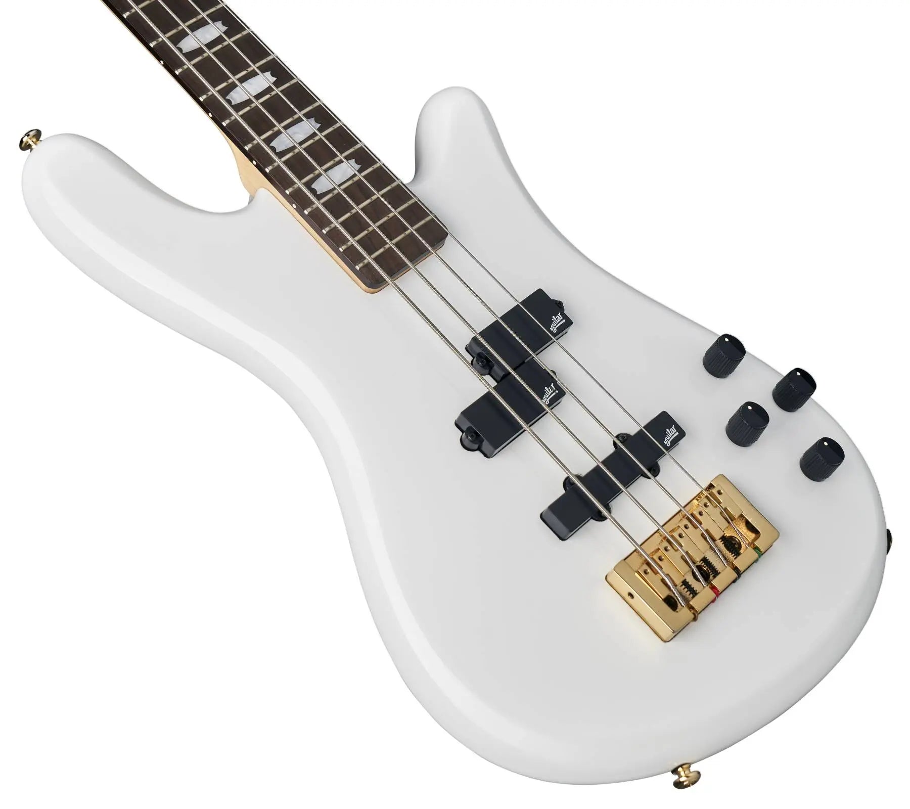 Spector Bass NS Icon Bolt-On Bass Guitar - White Gloss ICONNS2BWH SERIAL NUMBER CI25090142 - 7 LBS 5 OZ