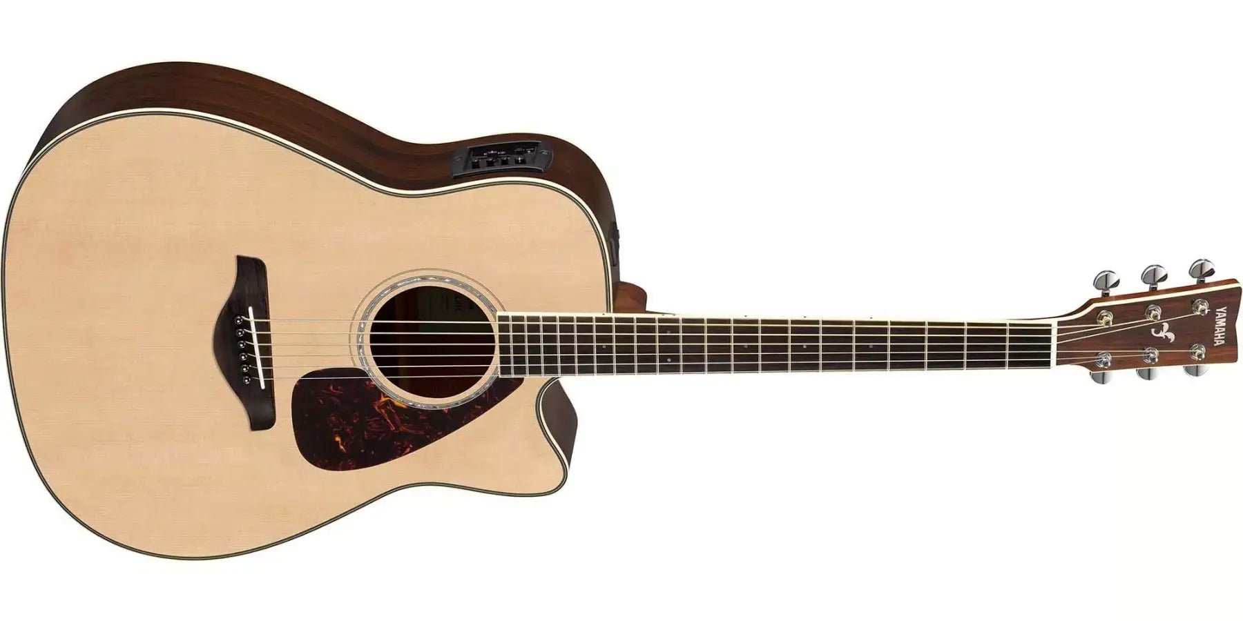 Yamaha FGX830C Acoustic Electric Guitar with Cutaway - Natural FGX830C