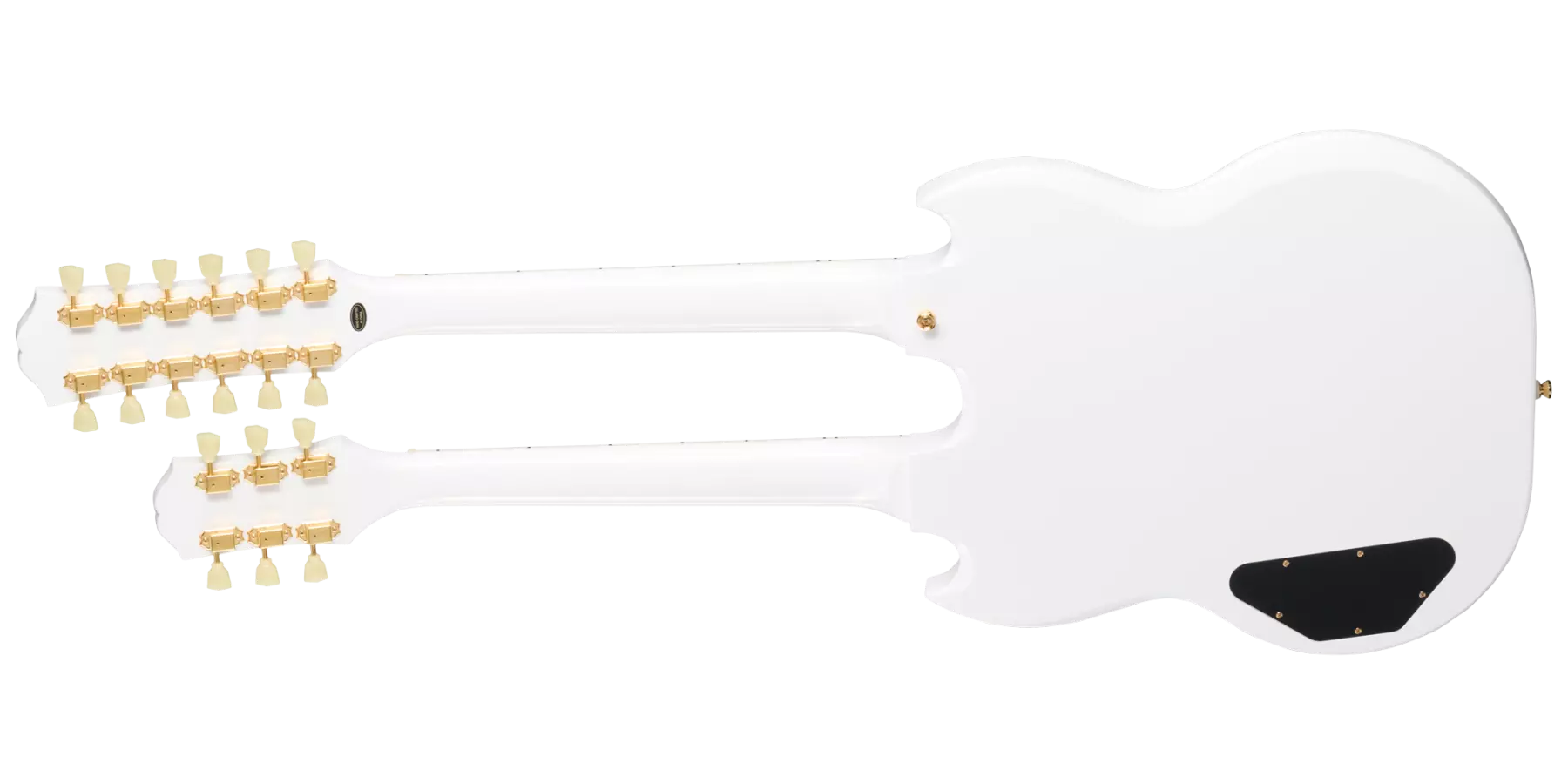 Epiphone EDS-1275 Doubleneck EI1275AWGH – Alpine White W/ HARDSHELL CASE LIMITED EDITION SERIAL NUMBER 25021521360 - 11.6 LBS