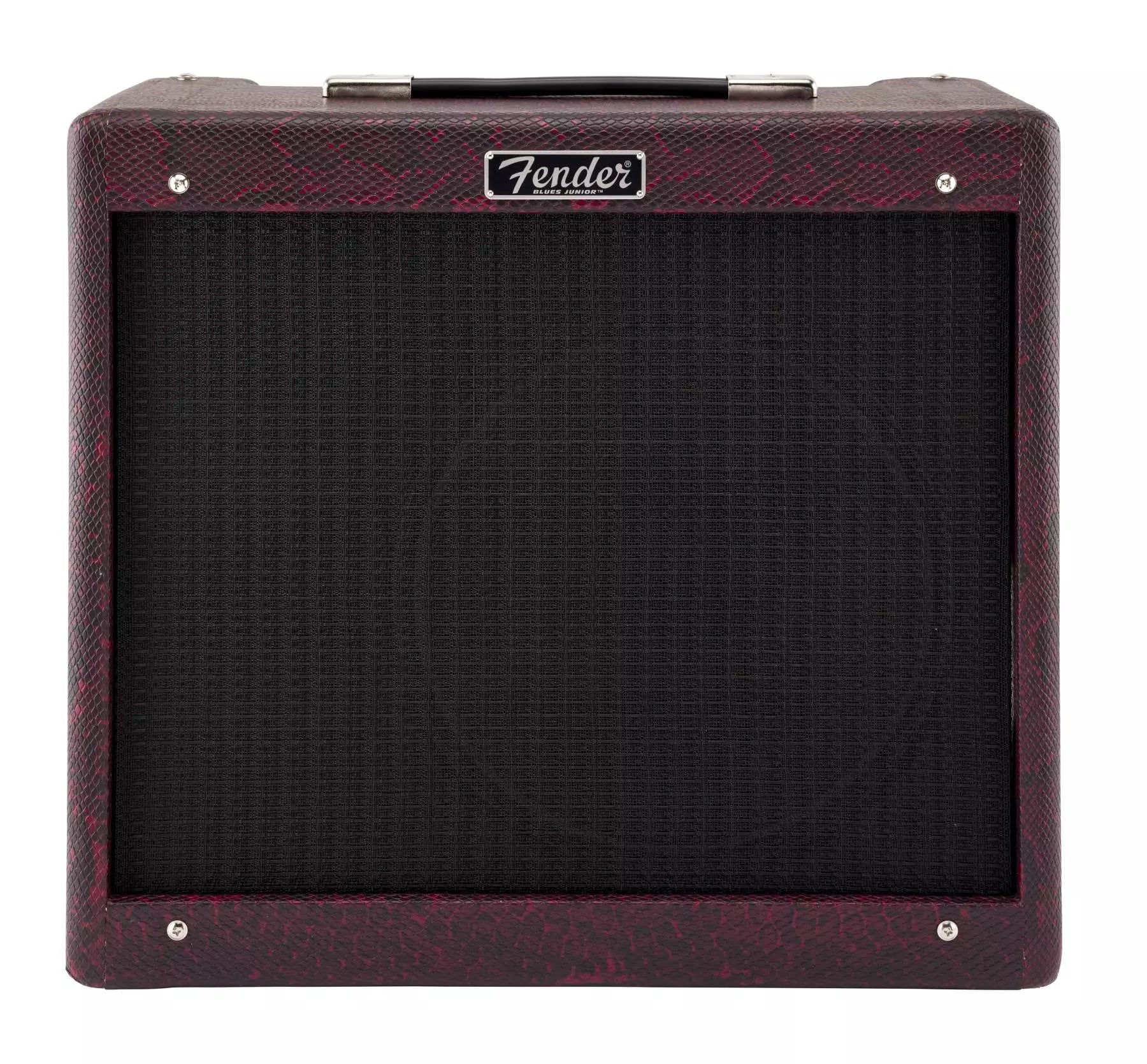 Fender Limited Edition Blues Junior IV 1x12 Combo Amp - Red Snakeskin 2231500097