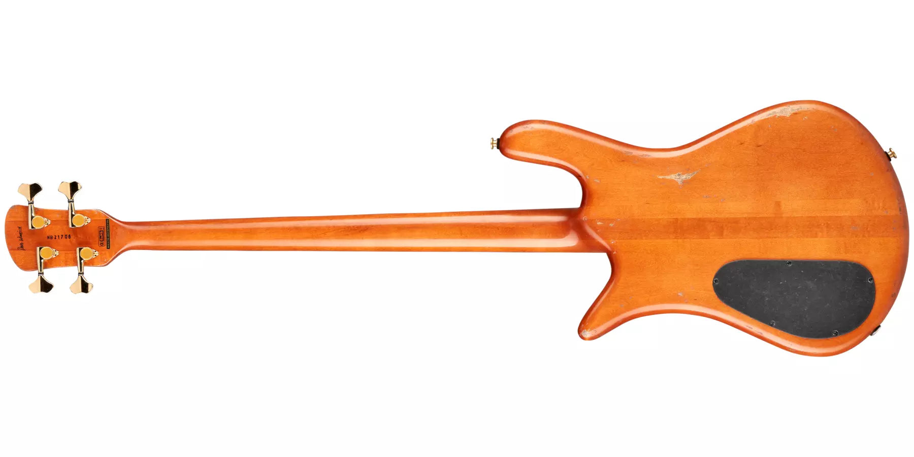 Spector Bass Doug Wimbish Euro 4 Signature Bass Guitar - Amber Gloss Relic EURO4DWAMBREL