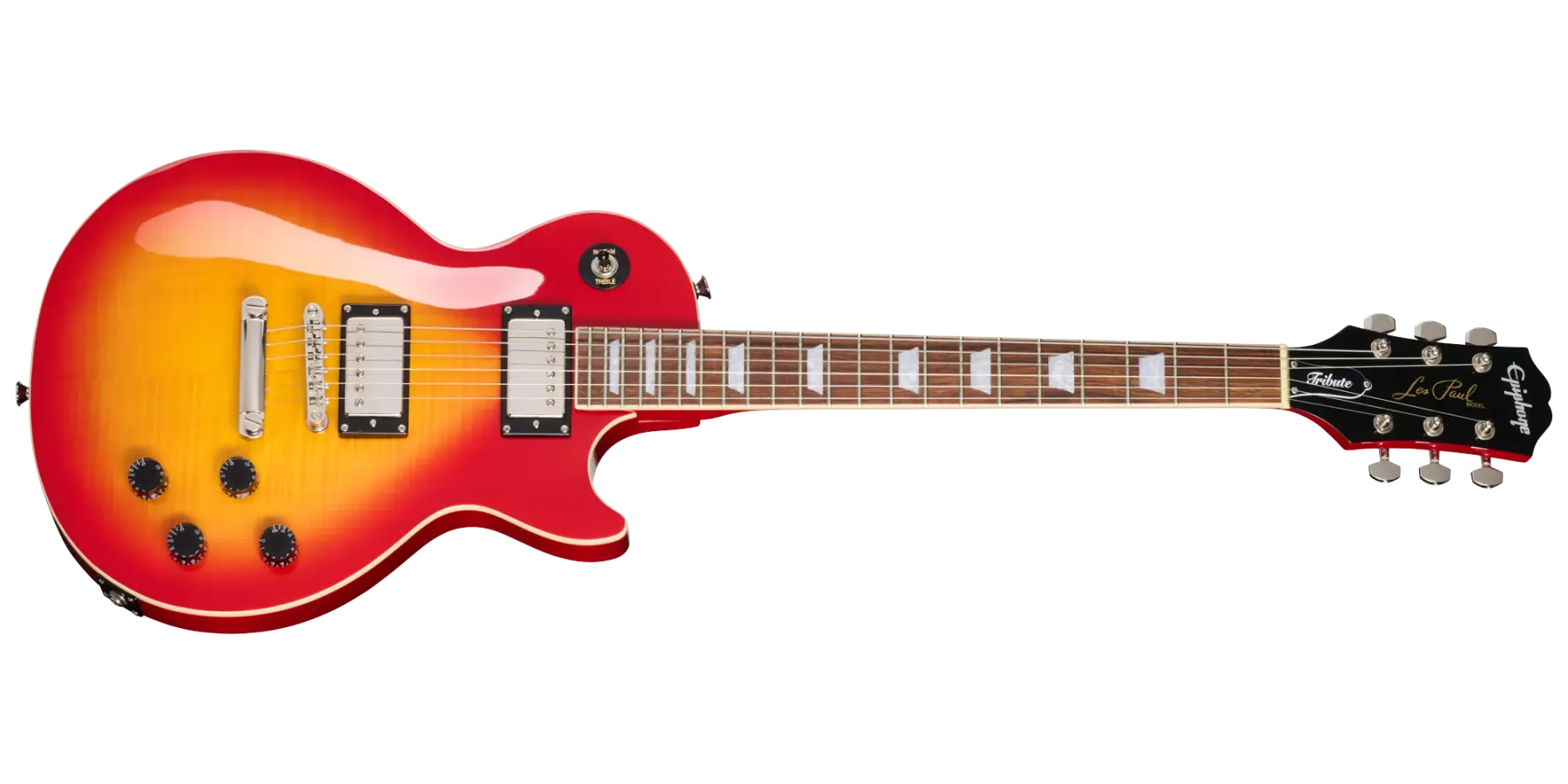 Epiphone Les Paul Tribute Plus Electric Guitar - Heritage Cherry Sunburst E1LPTPHCSNH