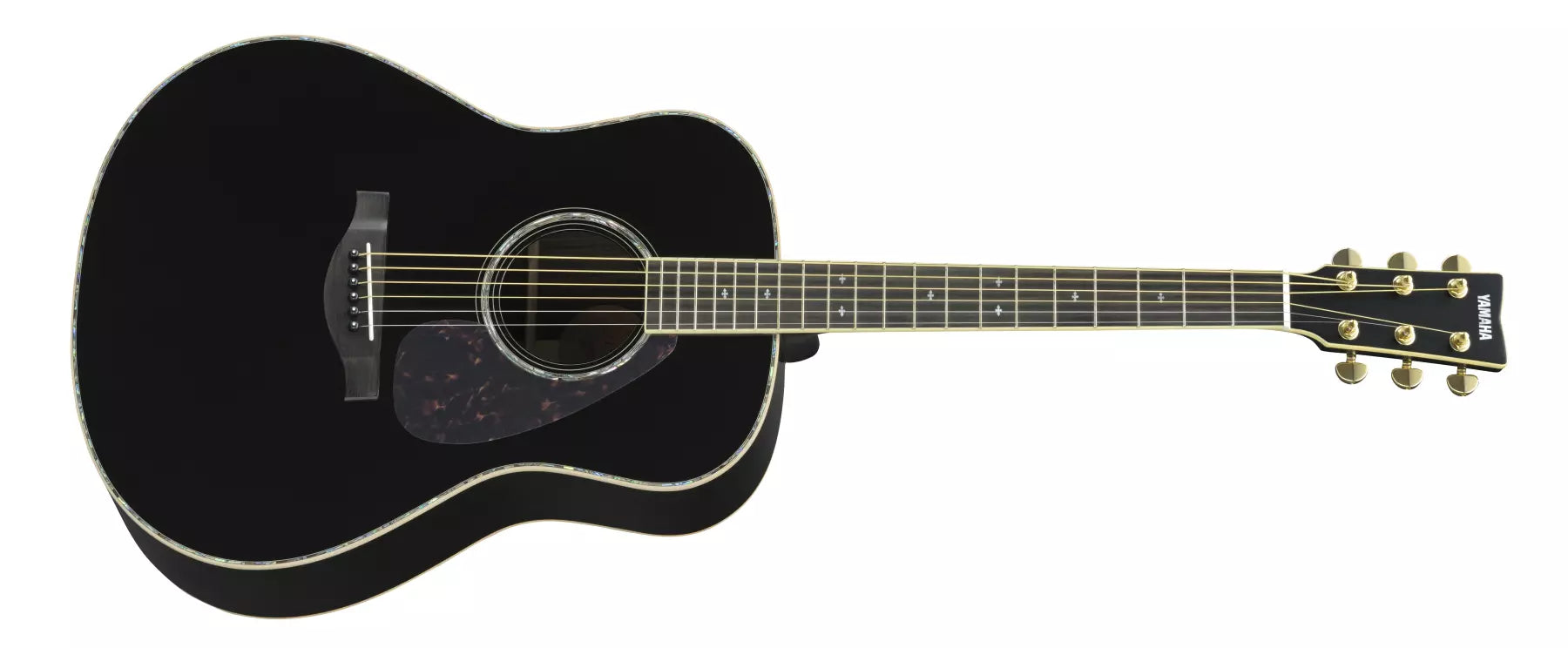 Yamaha LL16D ARE Original Jumbo Acoustic Electric Guitar - Black LL16DARE BL