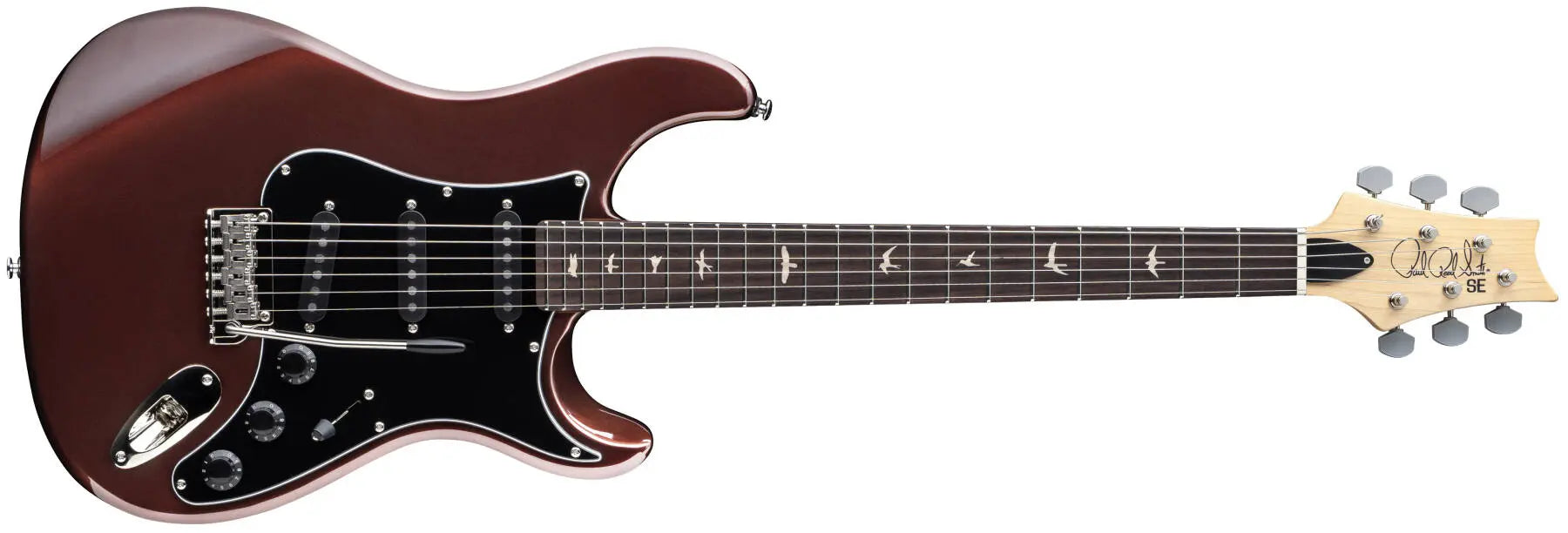 PRS Guitars John Mayer SE Silver Sky Defender Limited Edition Electric Guitar - Sedona Red 118557::6R