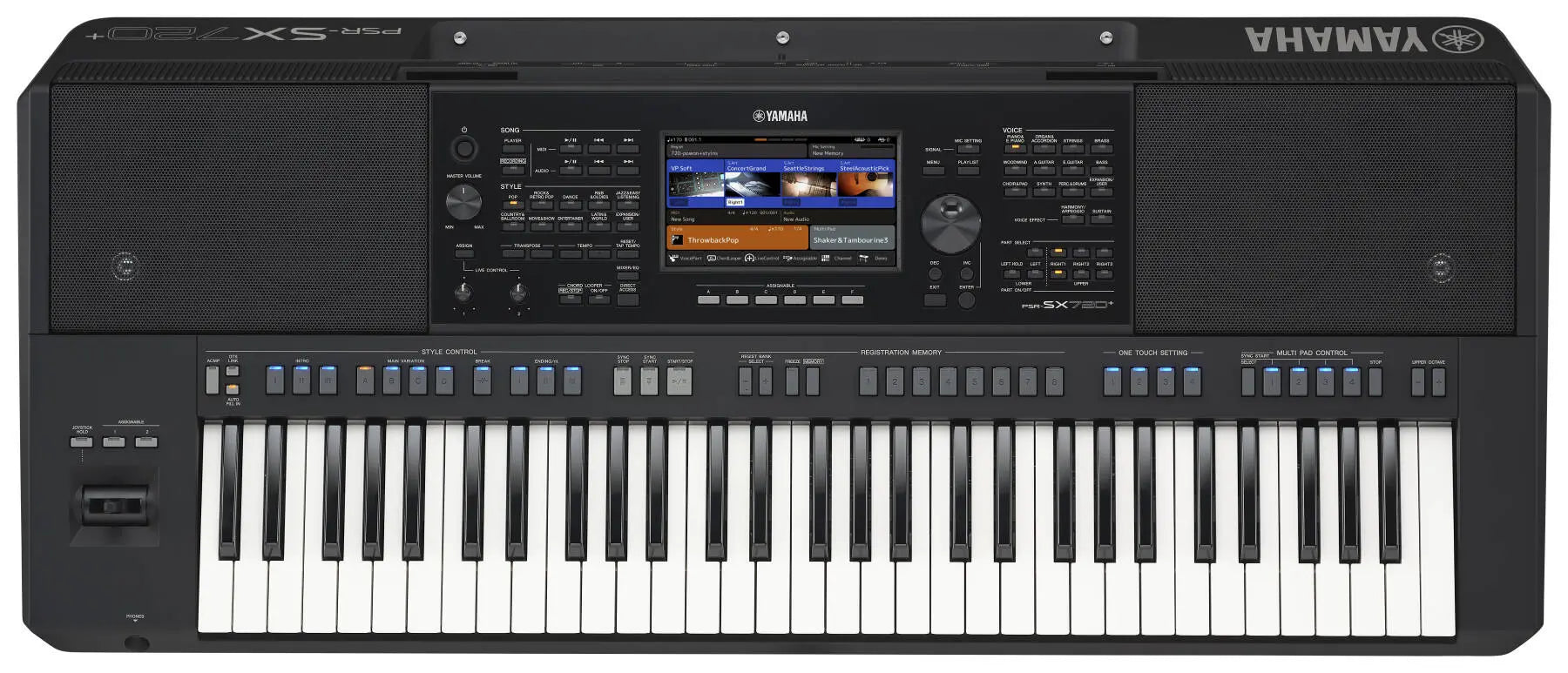 Yamaha PSR-SX720+ 61-Key Arranger Keyboard PSRSX720+
