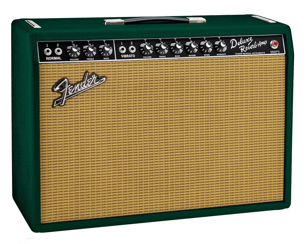 Fender Limited Edition FSR 65 Deluxe Reverb Amplifier - British Racing Green 0217400088