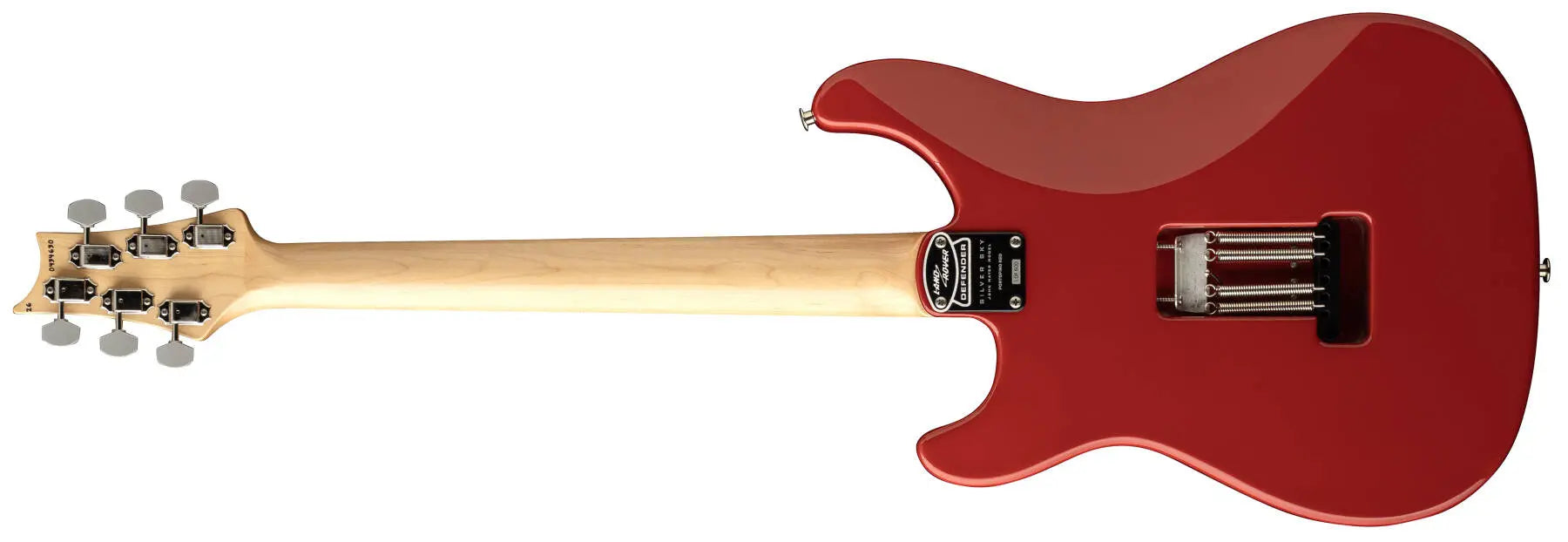 PRS Guitars John Mayer USA Silver Sky Defender Limited Edition Electric Guitar - Portofino Red 118591::5G