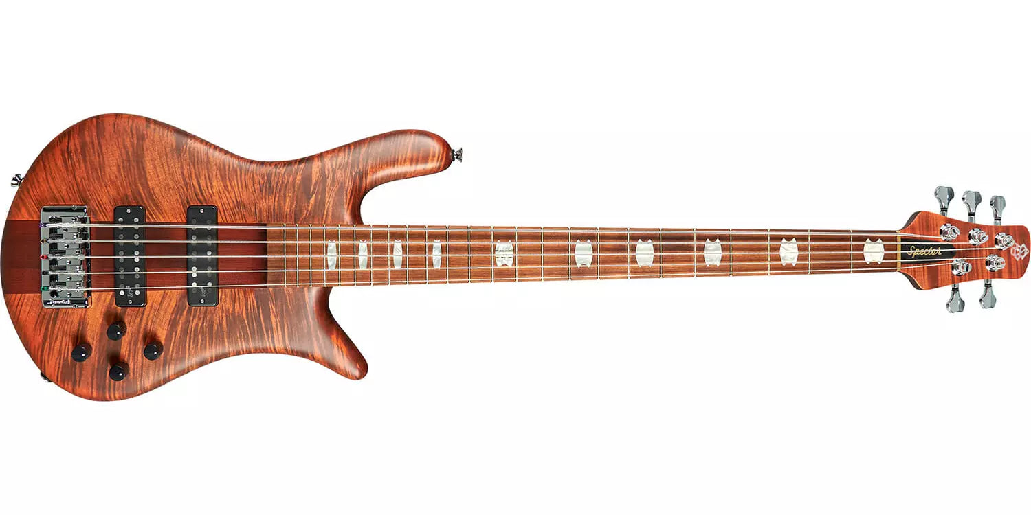 Spector Bass Euro 5 RST Bass Guitar - Sienna Stain Matte EURO5RSTSIENNA