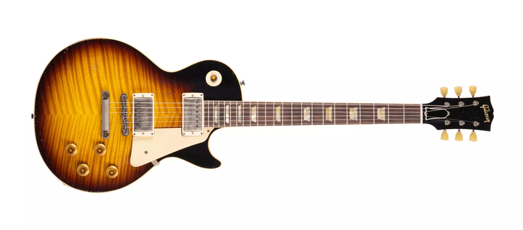Gibson Custom Shop Murphy Lab Heavy Aged 1959 Les Paul Standard Reissue Electric Guitar - Kindred Burst LPR59CUS18933