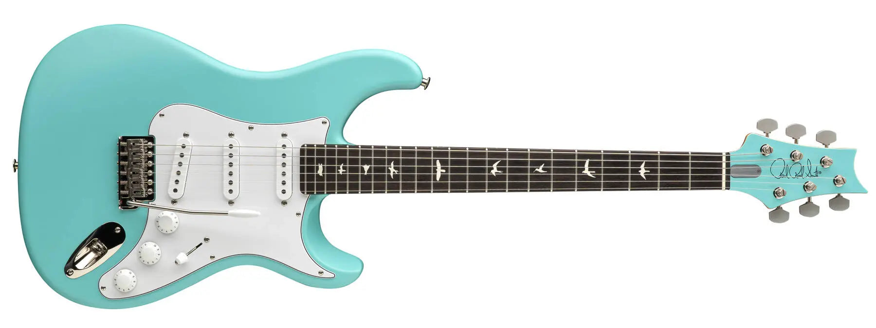 PRS Guitars Limited Edition John Mayer Signature Silver Sky Electric Guitar with Gigbag - Wild Blue 117549::JY