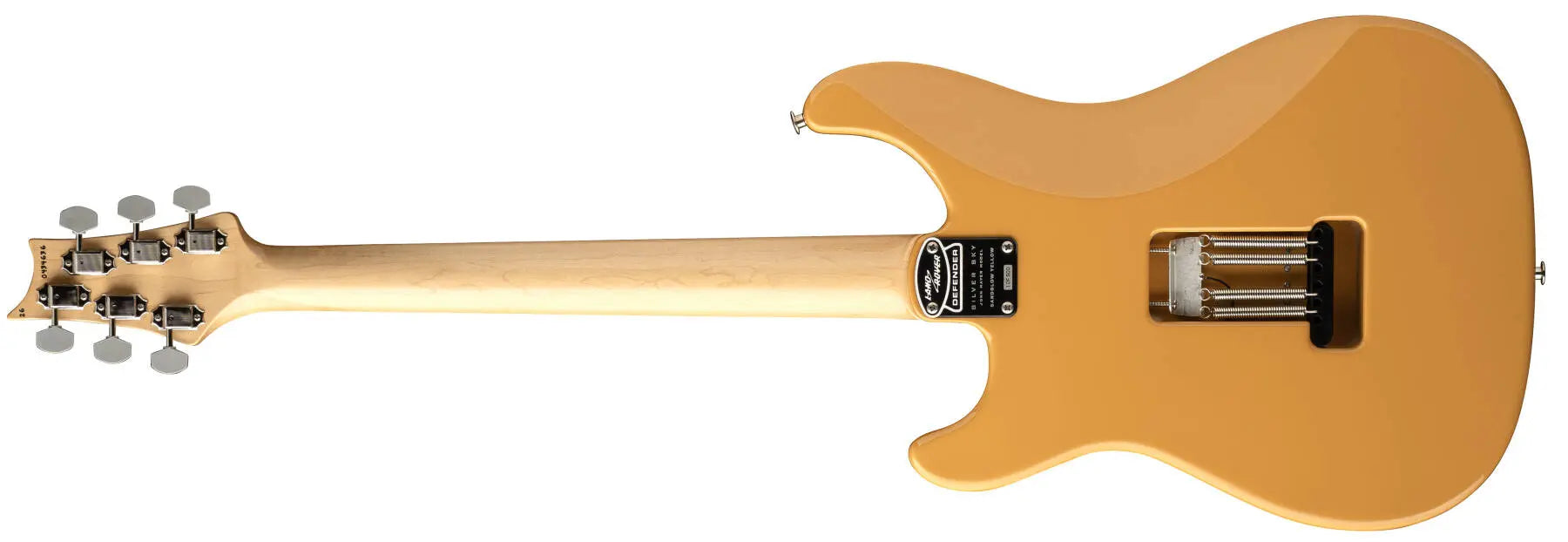 PRS Guitars John Mayer USA Silver Sky Defender Limited Edition Electric Guitar - Sandglow Yellow 118591::5H