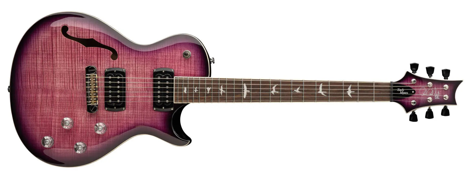 PRS Guitars Zach Myers Electric Guitar with Gig Bag - Elderberry Burst 116007::1Z SERIAL NUMBER CTIH070928 - 6 LBS 10 OZ