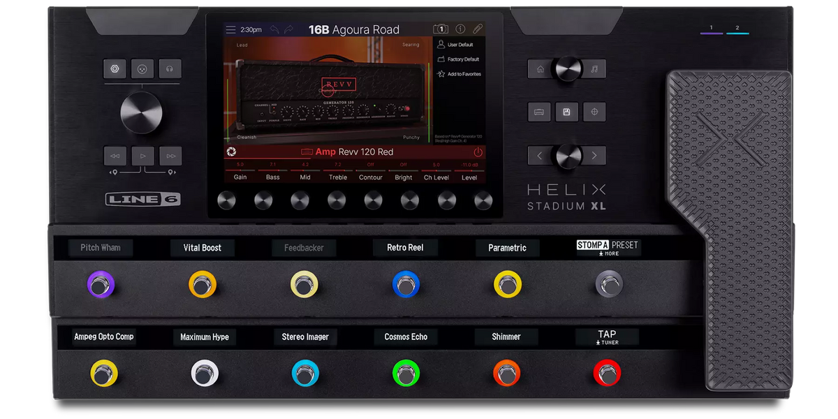 Line 6 Helix Stadium XL Floor Guitar Processor HELIXSTADIUMXL Line 6 Helix Stadium XL Floor Guitar Processor HELIXSTADIUMXL