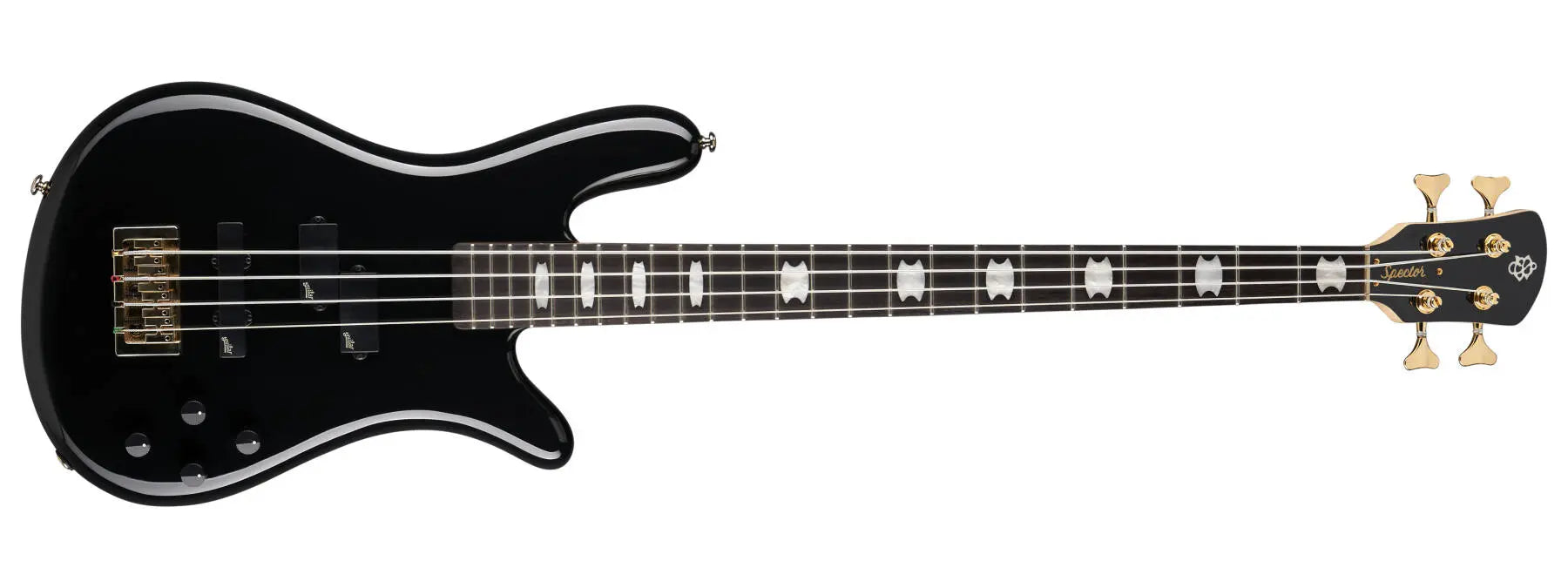 Spector Bass NS Icon Bolt-On Bass Guitar - Black Gloss ICONNS2BBK