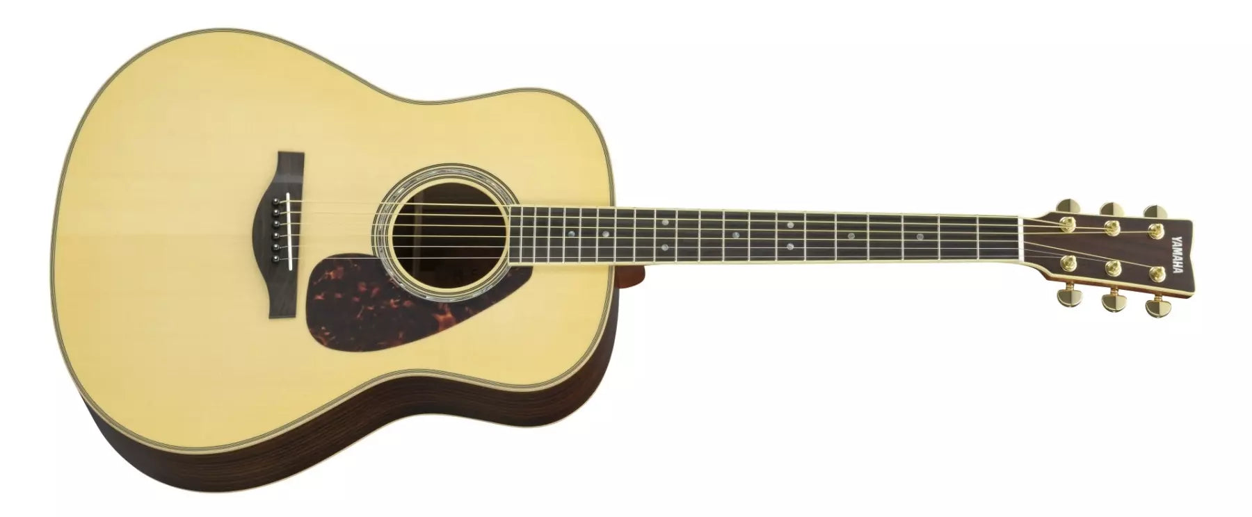 Yamaha LL16 ARE Original Jumbo Spruce Top Acoustic Electric Guitar - Natural LL16ARE W/ HARD BAG