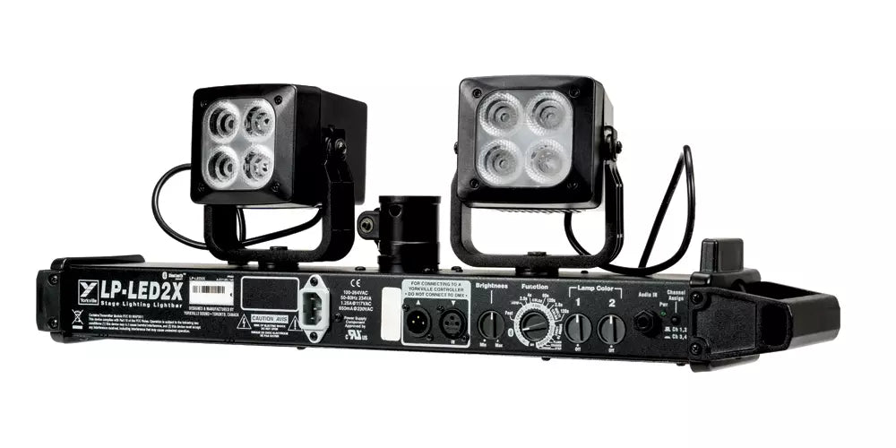 Yorkville Sound High Output 2 Pod LED Light bar LP-LED2X