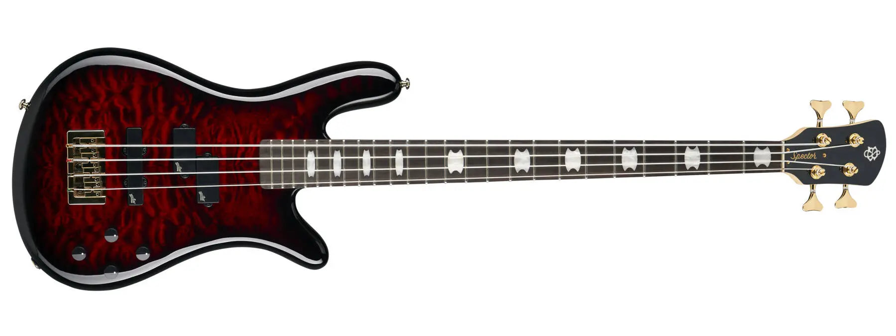 Spector Bass NS Icon Bolt-On Bass Guitar - Black Cherry Gloss ICONNS2BBC