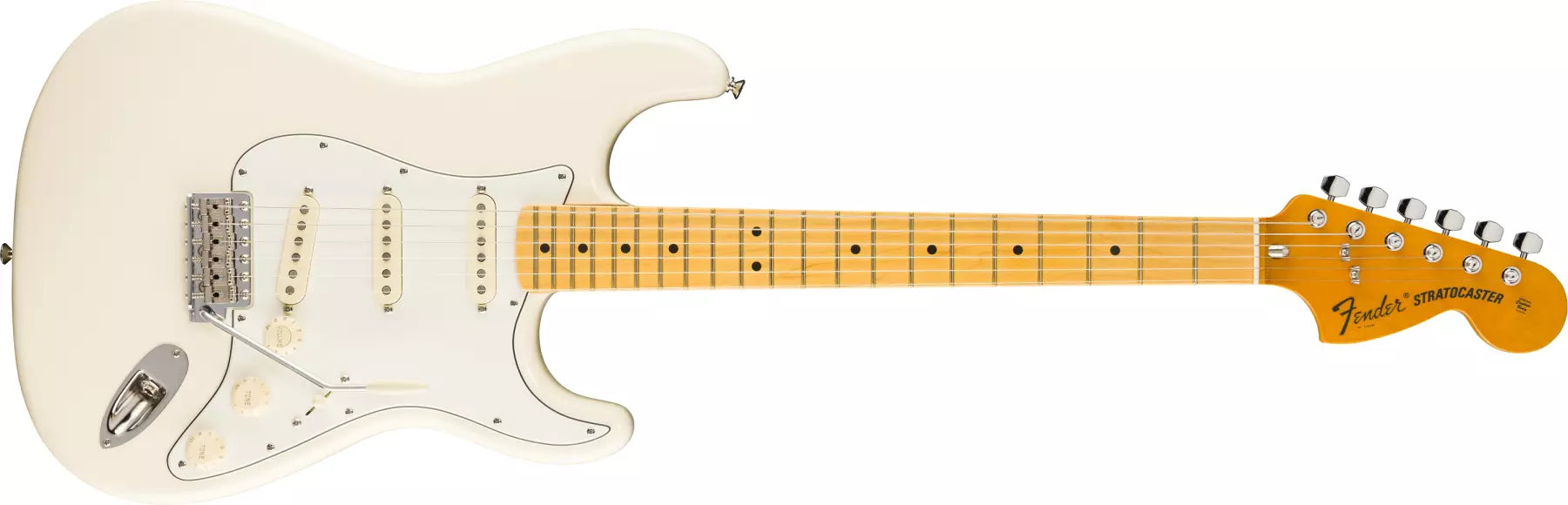 Fender USA Limited Edition American Vintage II 1973 Stratocaster, Maple Fingerboard - Olympic White 0170252805 SERIAL NUMBER V16686 - 8 LBS 3 OZ