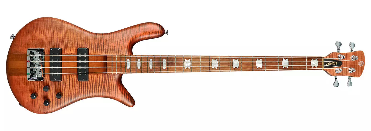 Spector Bass Euro 4 RST Electric Bass Guitar - Sienna Stain Matte EURO4RSTSIENNA