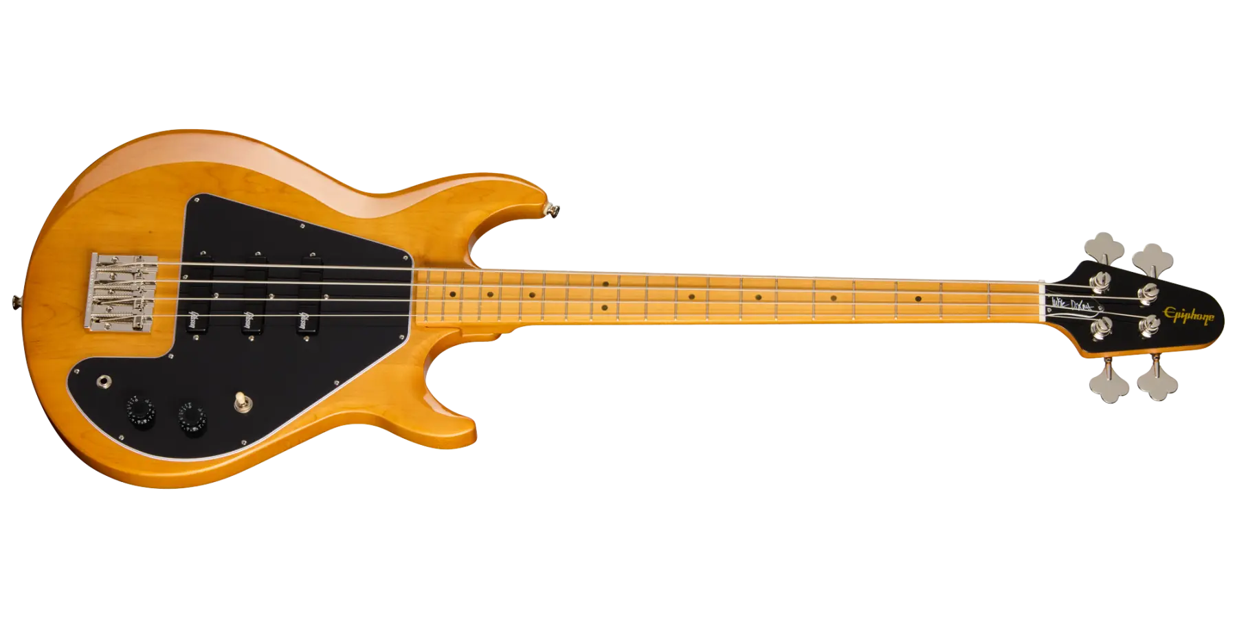 Epiphone Mike Dirnt Grabber G-3 Electric Bass with Hardshell Case - Natural EIG3MDNANH