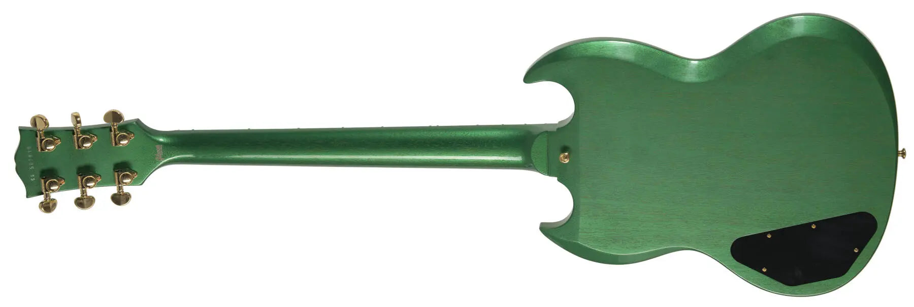 Gibson Custom Shop SG Custom 3-Pickup VOS Electric Guitar with Hardshell Case - TV Planet Green CUS24327