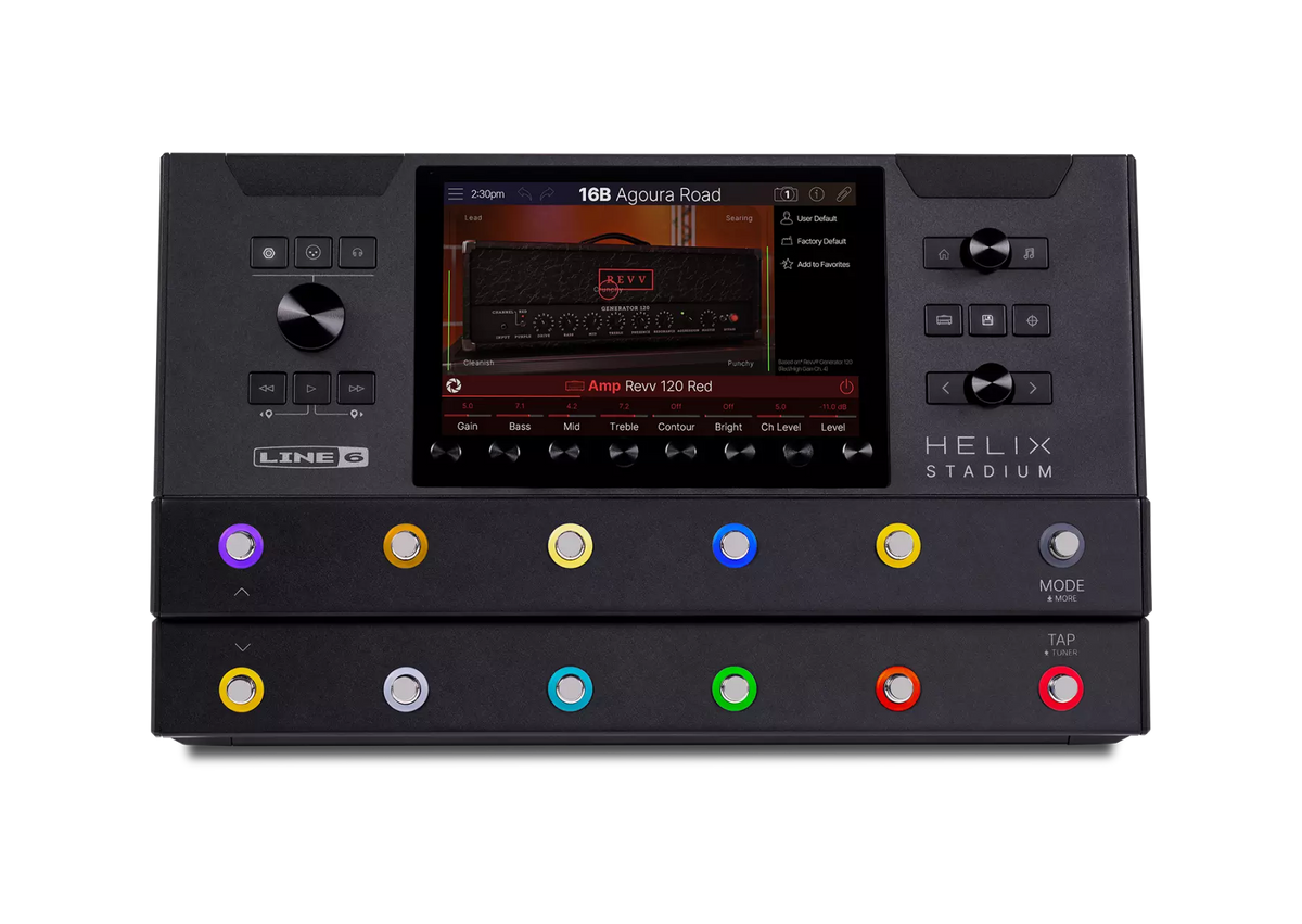 Line 6 Helix Stadium Floor Guitar Processor HELIXSTADIUM — L.A. Music
