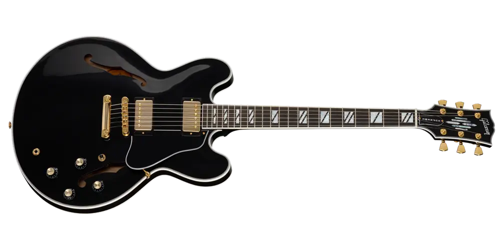 Gibson USA ES-335 ES335 Supreme Electric Guitar with Hardshell Case - Ebony ESSUP00EBGH