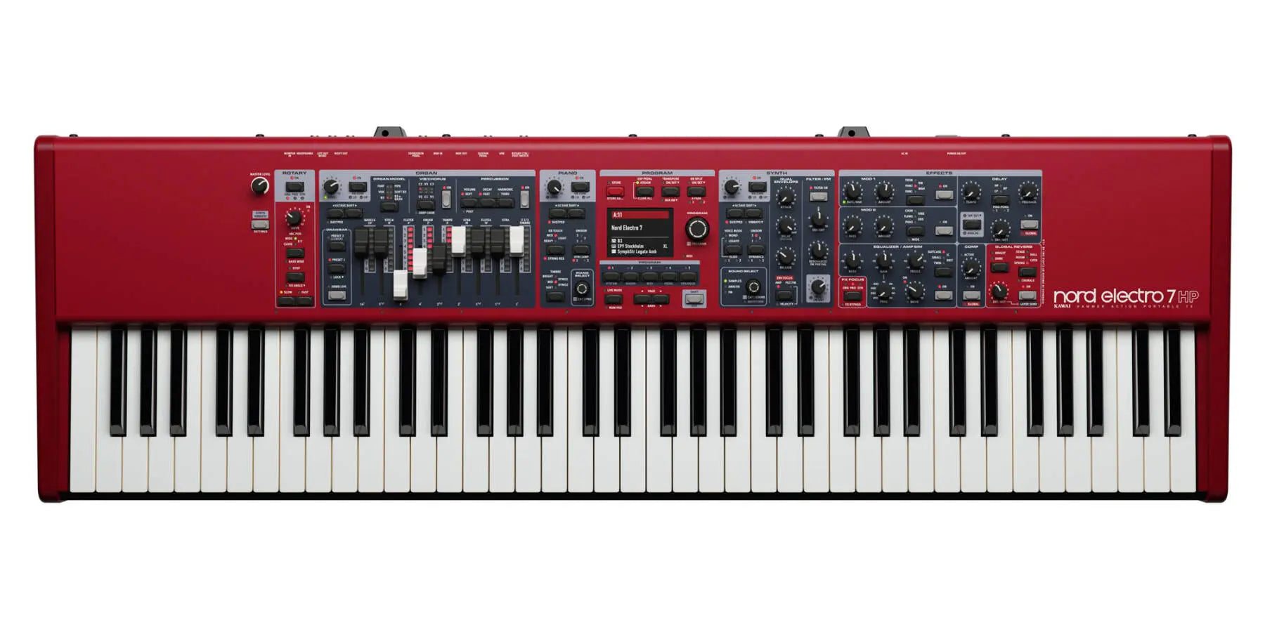 NORD Electro 7 73-Key Kawai Hammer-action Stage Piano ELECTRO7HP