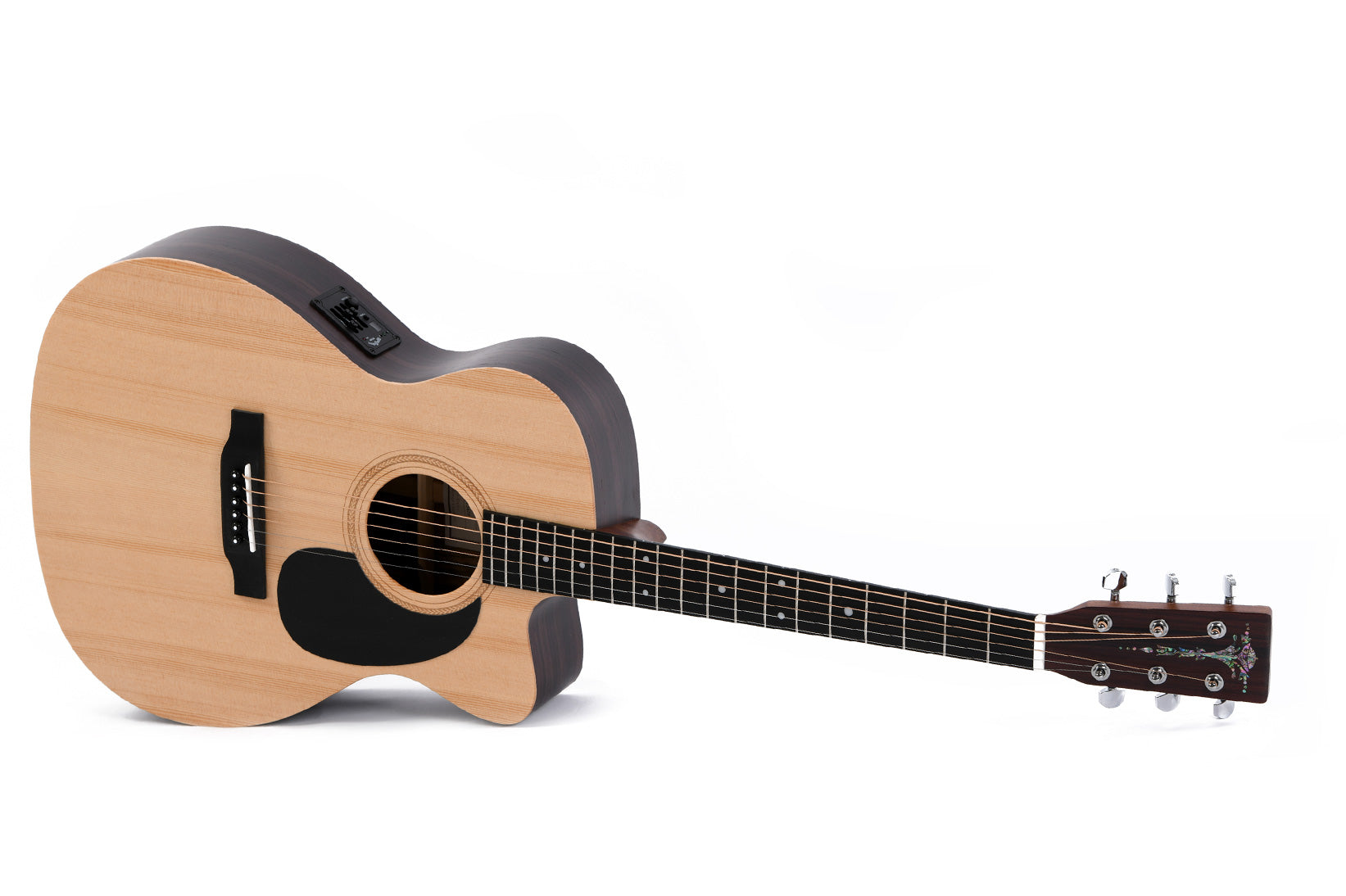 Sigma Guitars Acoustic Electric Guitar w/ Pickup 000T-CE+