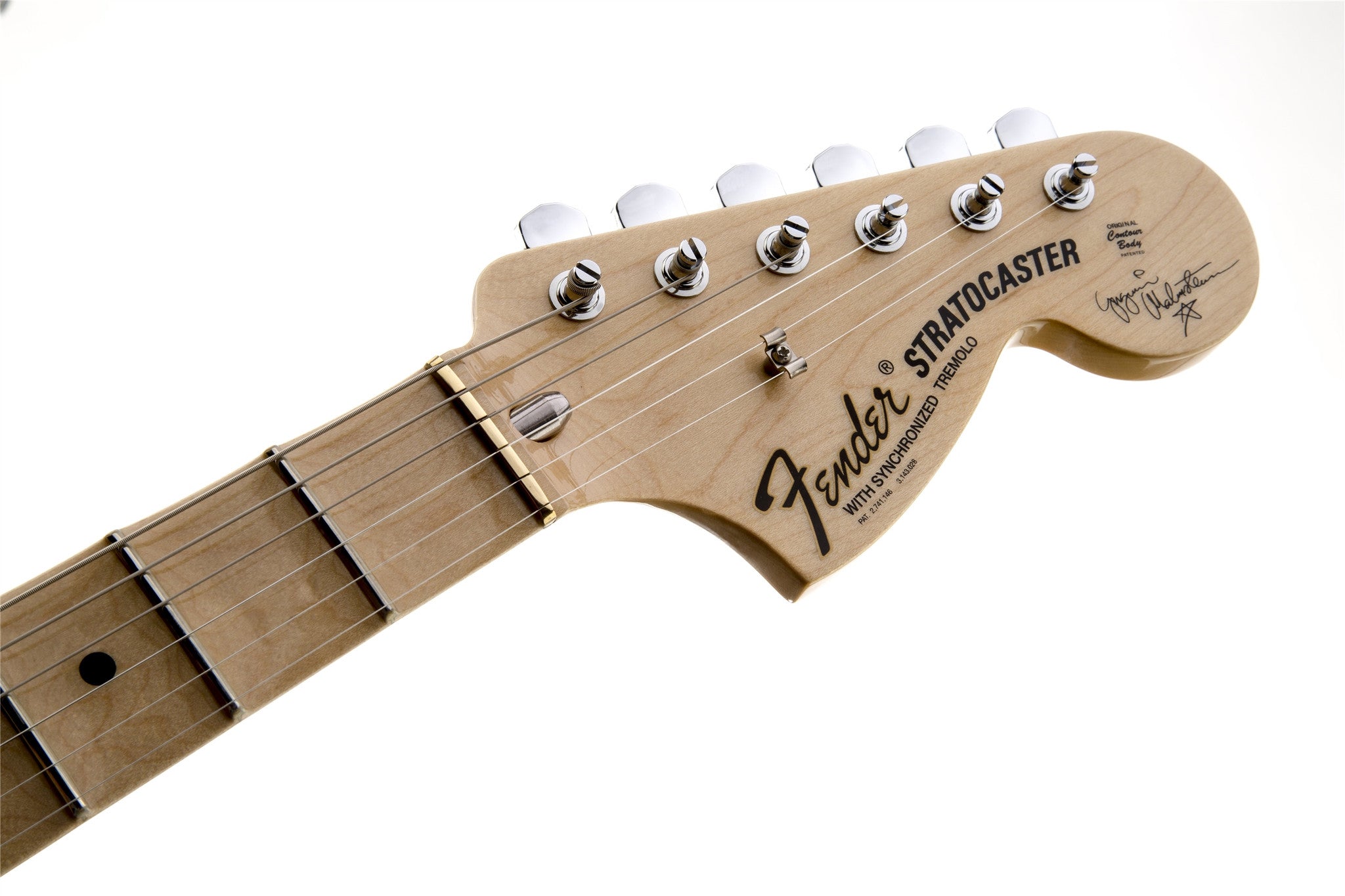 Fender USA Yngwie Malmsteen Stratocaster Scalloped Maple