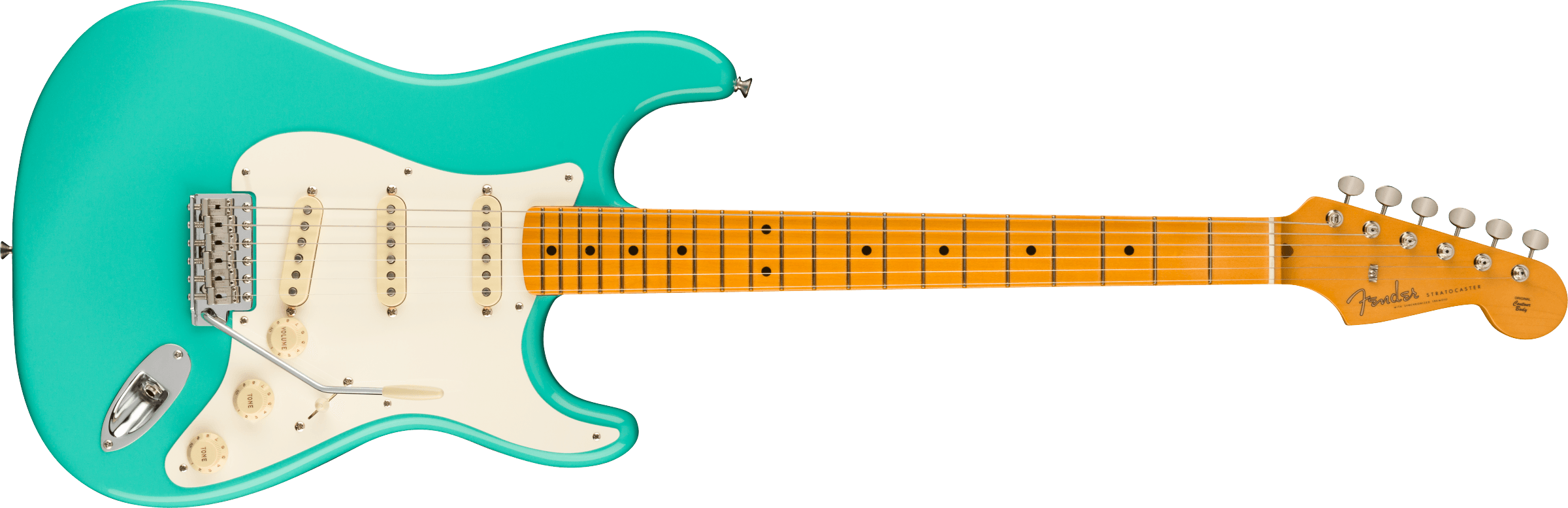Fender American Vintage II 1957 Stratocaster Maple Fingerboard, Sea Foam Green 0110232849