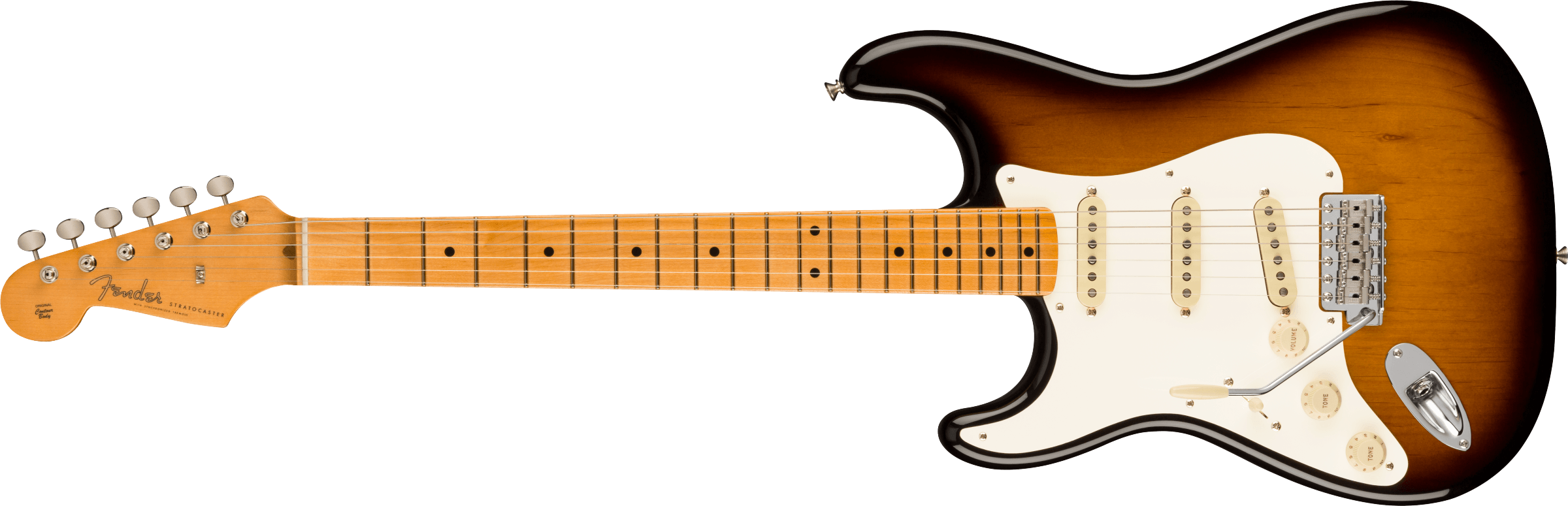 Fender American Vintage II 1957 Stratocaster Left Hand Maple Fingerboard, 2-Color Sunburst 0110242803