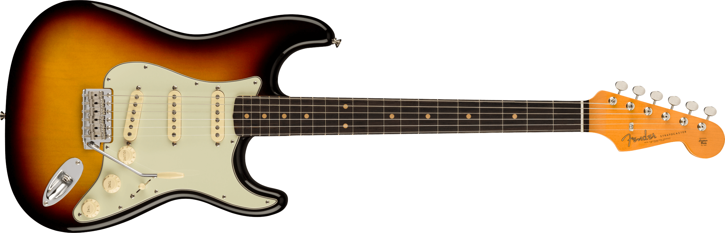 Fender American Vintage II 1961 Stratocaster Rosewood Fingerboard, 3-Color Sunburst 0110250800