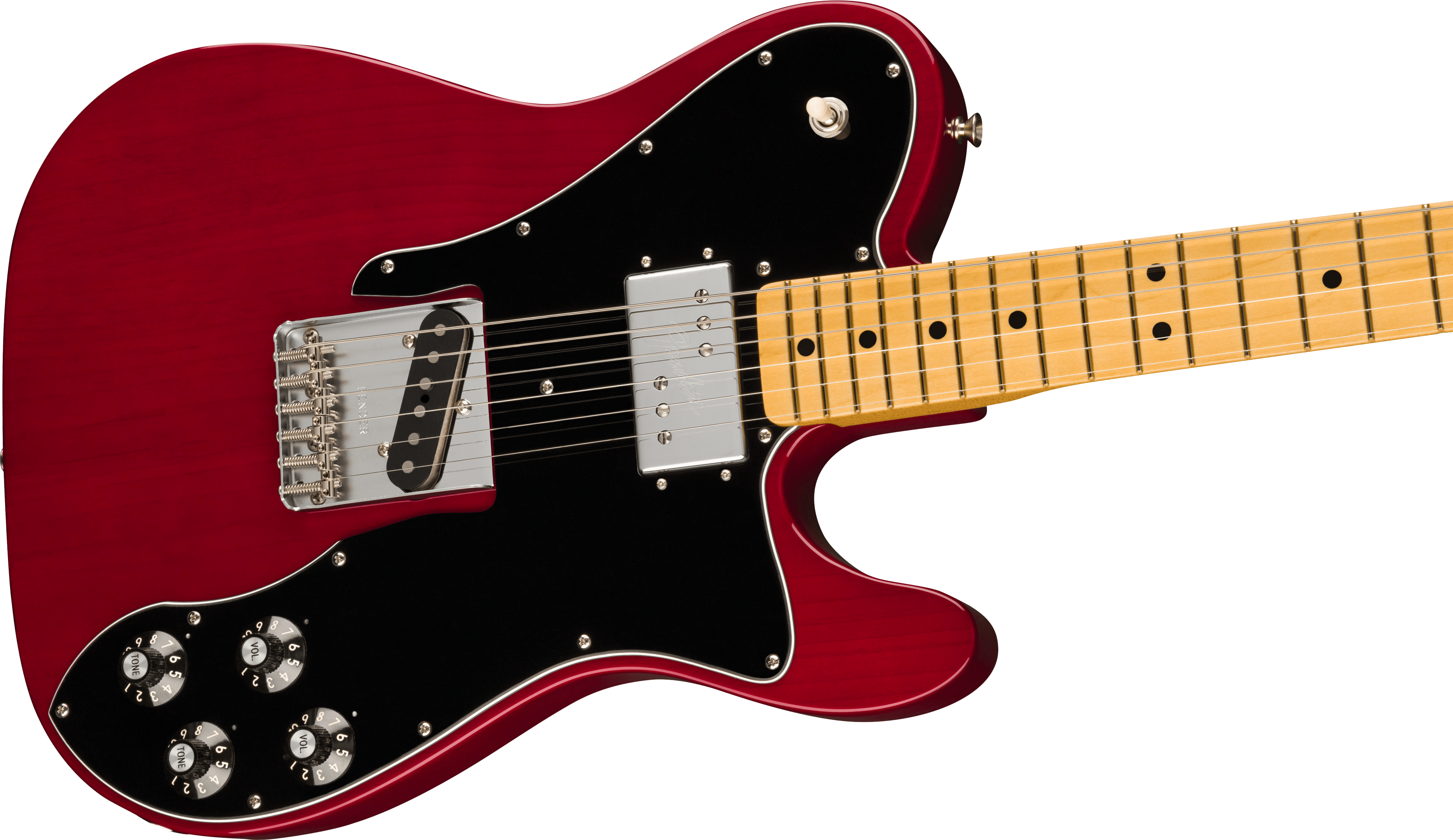 Fender American Vintage II 1977 Telecaster Custom Maple Fingerboard, Wine  0110442815