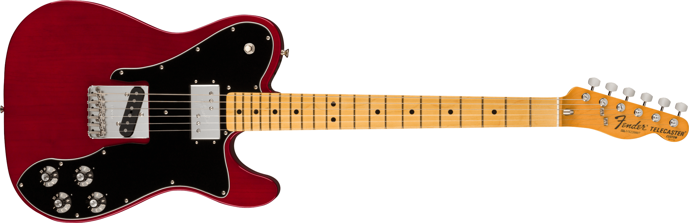 Fender American Vintage II 1977 Telecaster Custom Maple Fingerboard, Wine  0110442815