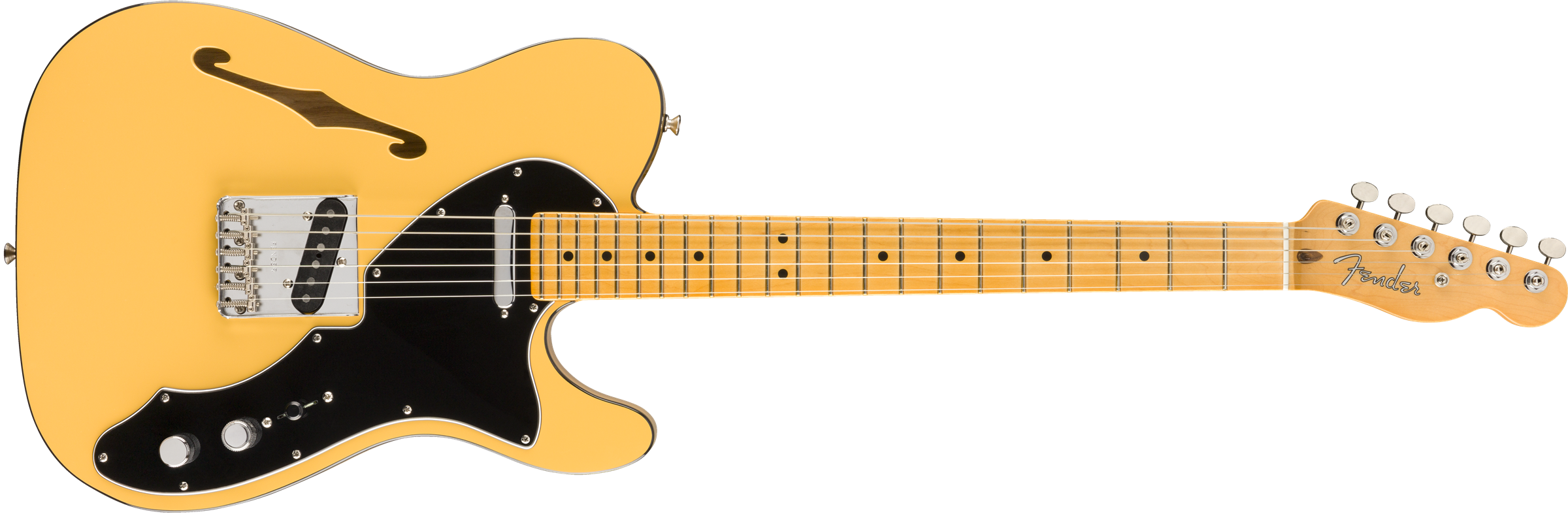 Fender Britt Daniel Tele Thinline Maple Fingerboard - Amarillo Gold 0113702751