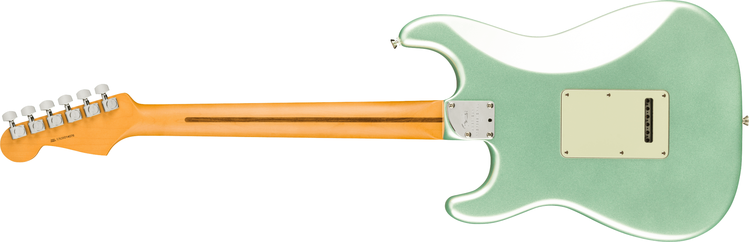 Fender American Professional II Stratocaster Rosewood Fingerboard Mystic Surf Green F-0113900718