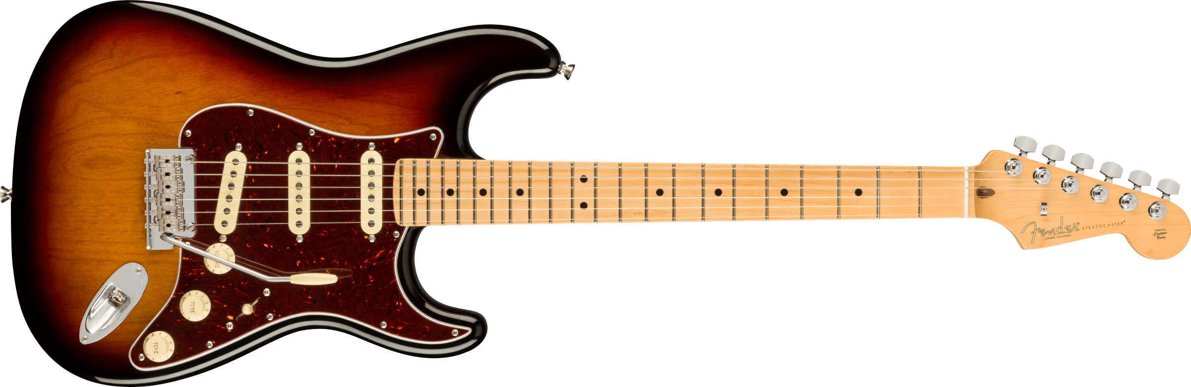 Fender American Professional II Stratocaster Maple Fingerboard 3-Color Sunburst F-0113902700