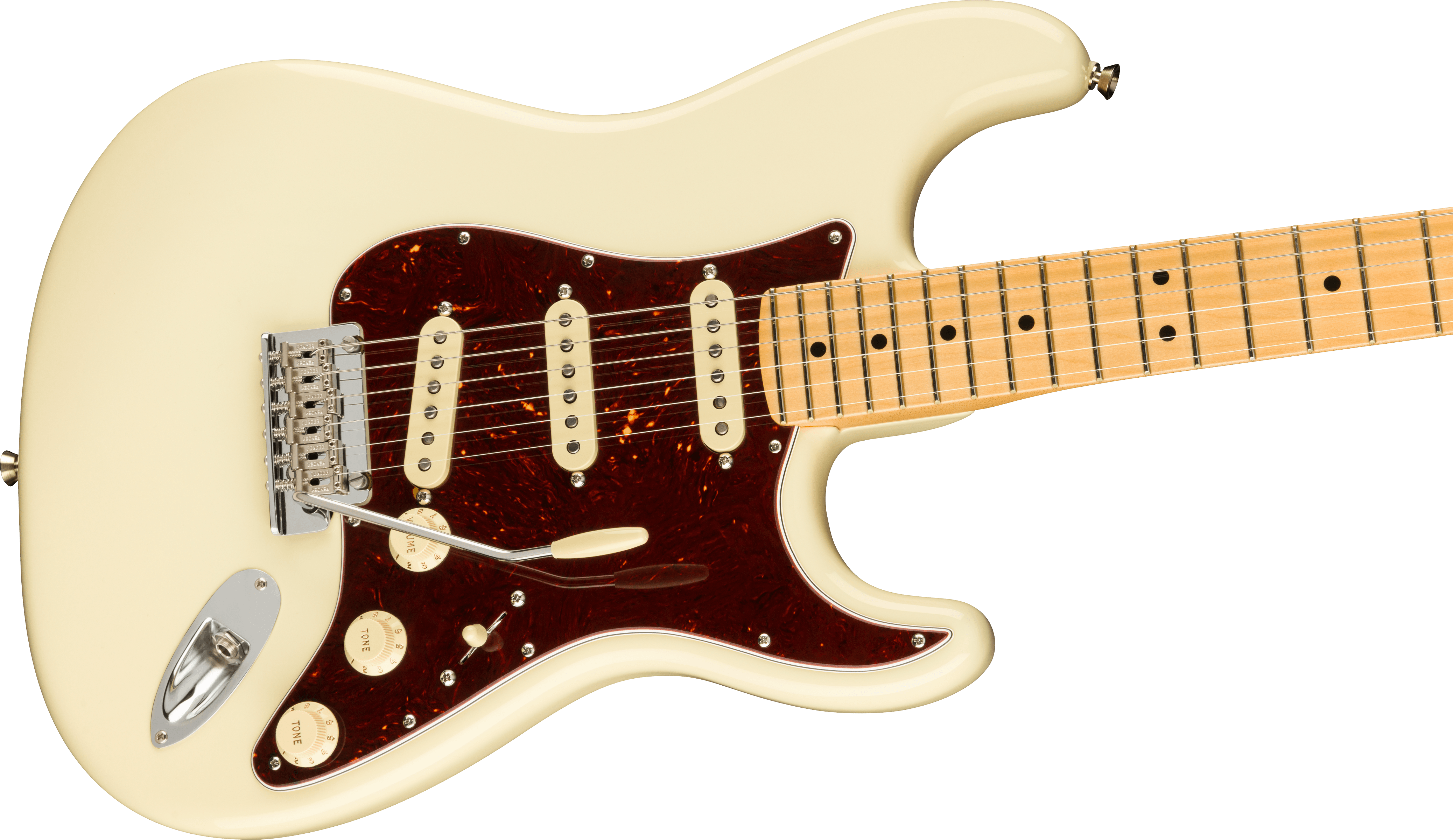 Fender American Professional II Stratocaster Maple Fingerboard Olympic White F-0113902705