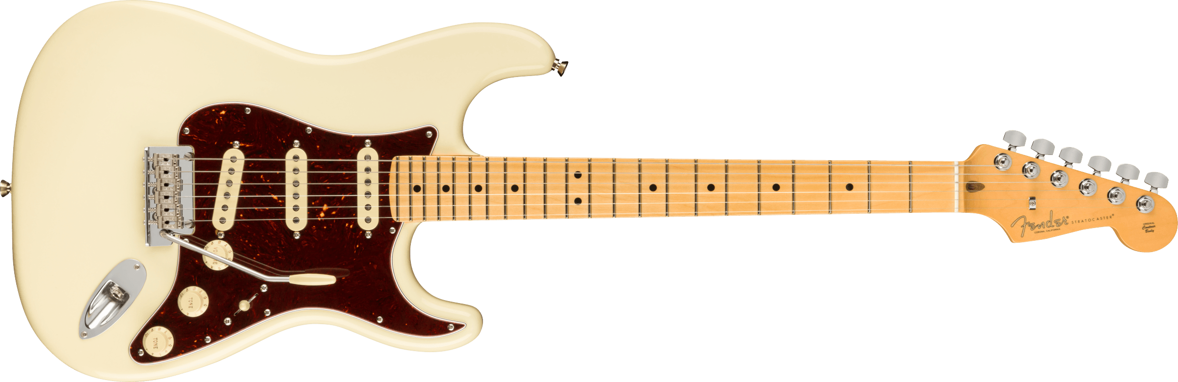 Fender American Professional II Stratocaster Maple Fingerboard Olympic White F-0113902705