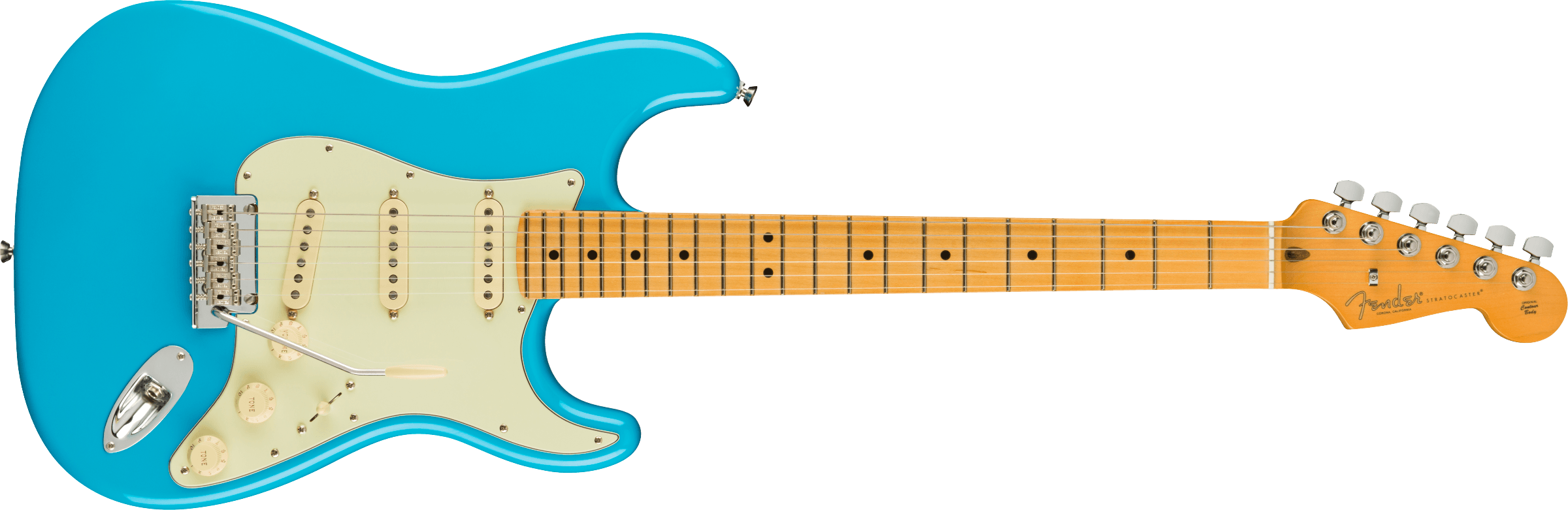 Fender American Professional II Stratocaster Maple Fingerboard Miami Blue F-0113902719